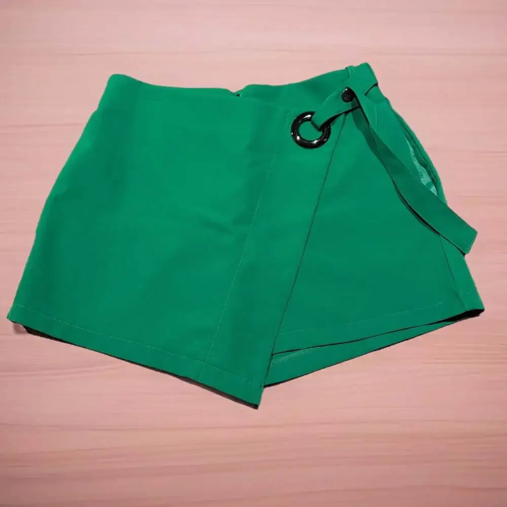 Basic Wrap Skort - Picture 2 of 7